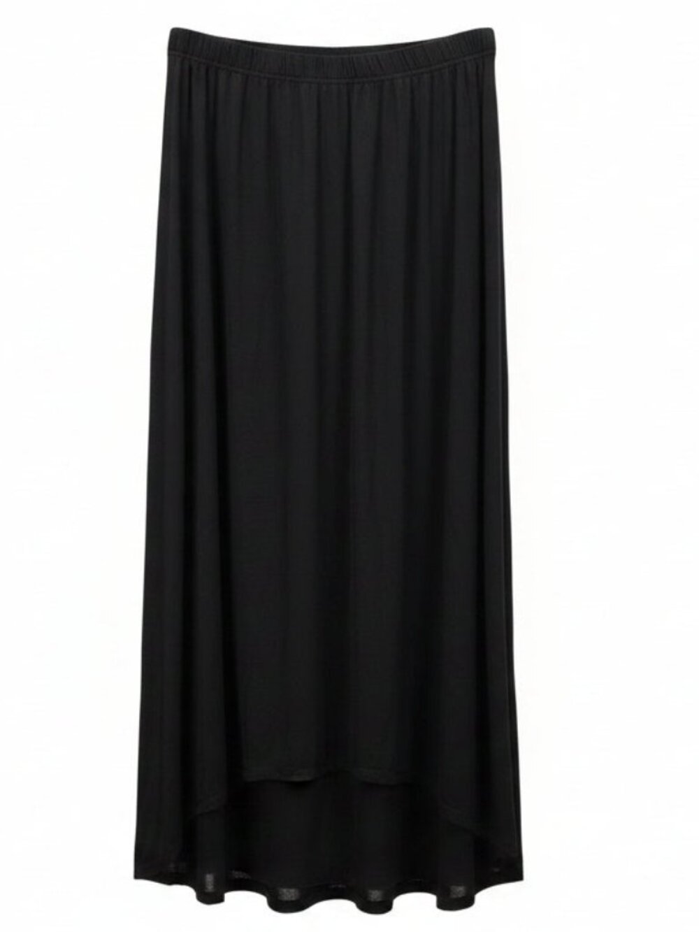 Notations Black 1X Maxi Skirt by Notations -- ITEM #2483